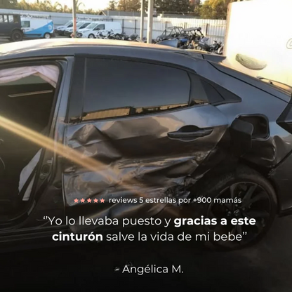 Cinturón de seguridad para embarazadas