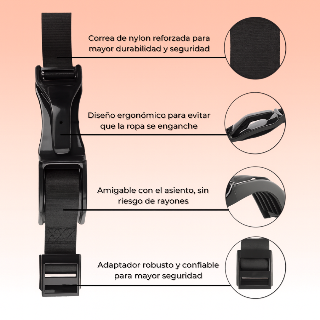 Cinturón de seguridad para embarazadas
